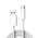 Data kabl LDNIO LS901 25W Fast micro USB beli 1m.