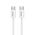 USB data kabl Superior SU-K1025 Type C na Type C 60W 1m beli (MS).