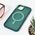Futrola Magsafe colorful - iPhone 13 tamno zelena.