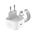 Kucni punjac PD Fast charger 40W - iPhone 17 sa PD Type C kablom CE beli.