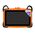 Wintouch tablet - decu K717 7 inca crni / Zastitna futrola narandzasta (MS).