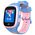 Smart watch CANYON ZEFIR KW-49, Kids, 1.4" TFT, GPS, WiFi,E-SIM, 64MB RAM, 900mAh, plavo-roze.