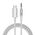 Adapter LDNIO LSY81c Type C na 3.5mm muski beli 1m.