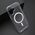 Futrola COLOR FRAME MagSafe - iPhone 17 srebrna (providna) (MS).