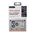 Folija - zastitu kamere X-MART Full Coverage za iPhone 17 Pro Max (6.9) srebrna (MS).