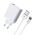 Kucni punjac Moxom MX-HC292 USB type C na Type C 18W beli (MS).