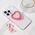 Drzac Pop Heart Mirror pink.