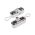 Univerzalna Back Up Baterija prenosiva baterija privezak Oxpower 5000mAh Type C bela.