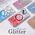 Futrola Magsafe Glitter - iPhone 13 plava.