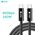 Data kabl Coteci Thunderbolt OF-065 80Gbps 240W 4k PD Type C na Type C crni 1m.