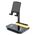 Desktop drzac - mobilni telefon HT531 sa wireless punjacem i LED svetlom crni.