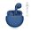 Bluetooth slusalice Airpods T-phox Pro tamno plave HQ.