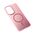Futrola Magsafe providna - Samsung A576 Galaxy A57 5G roze.
