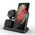 Desktop drzac - mobilni telefon Q10B-X 3u1 (wireless punjac za mobilni telefon, slusalice i Samsung smart watch).