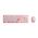 Combo mis i tastatura Coteci 84021 pink.