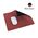 Podloga - mis Coteci 85001 L (25 x 30 cm) crno crvena.