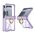 Futrola RING LINES II - Samsung F751B Galaxy Z Flip 7 5G ljubicasta (GKK case) (MS).