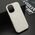 Futrola WOVEN TOUCH MagSafe - iPhone 17 bela (MS).
