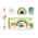 KARLER BASS K718-Combo set (mini watch, konzola, TWS Bluetooth Slusalice + Zastitna futrola - slusalice Avocado) (MS).