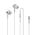 Handsfree slušalica slusalice Superior Pods CO-PRO3 3.5 mm bele (MS).