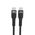 USB data kabl Moxom MX-CB186 silicone Type C na Type C 100W 1m crni (MS).