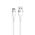 USB data kabl Moxom MX-CB184 silicone micro 3A 1m beli (MS).