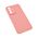 Silikonska futrola Teracell Giulietta - Samsung A576 Galaxy A57 5G mat tamno roze.
