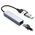 Adapter Type C - USB 3.0 JWD na LAN, 3x USB 3.0 4 u 1 sivi.
