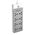 Produzni kabl LDNIO SC4 13-IN-1 8 uticnica 2xPD 2xUSB 1xLightning GaN 65W 2m.
