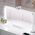 Stona LED lampa F-800E bela.