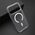 Futrola COLOR FRAME MagSafe - iPhone 17 Pro Max (6.9) srebrna (providna) (MS).