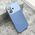 Futrola COLOR METAL MagSafe II - iPhone 16 (6.1) svetlo plava (MS).