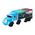 Zvucnik bluetooth WS-650 sa solarnim punjenjem kamion plavi (MS).