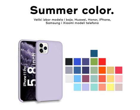 Futrola Summer color - Samsung A525 Galaxy A52 4G/A526 Galaxy A52 5G/A528B Galaxy A52s 5G ljubicasta.
