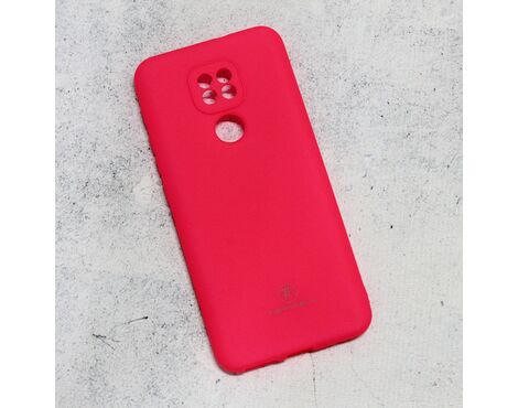 Silikonska futrola Teracell Giulietta - Motorola Moto G9 Play mat pink.