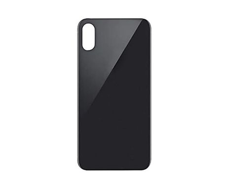 Poklopac - Iphone XS Max black (crni) sa vecom rupom za okular kamere (NO LOGO).