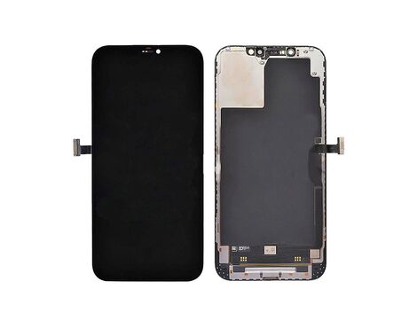 LCD displej (ekran) - Iphone 12 Pro Max + touch scren black (crni) (LTPS-TFT LCD TDDI-Incell (RJ).