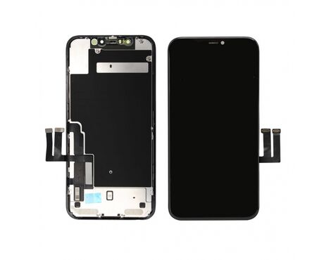 LCD displej (ekran) - IPhone 11 + touchscreen black (crni) OEM Refurbished.