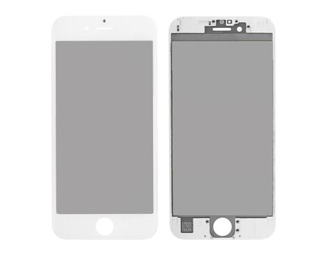 Staklo touchscreen-a+frame+OCA+polarizator - Iphone 6S 4,7 belo OCM.