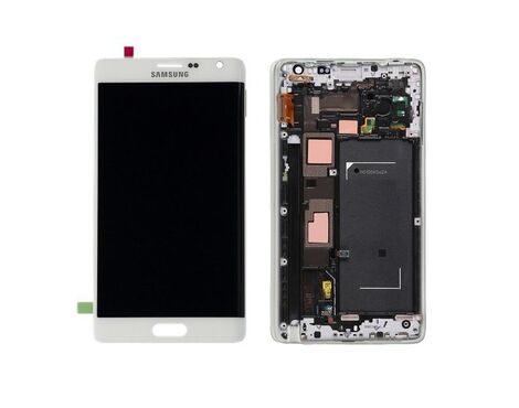 LCD displej (ekran) - Samsung N915FY Galaxy Note Edge+touch screen+frame beli Service Pack ORG.