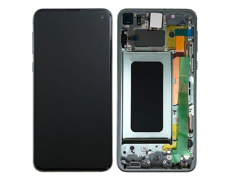 LCD displej (ekran) - Samsung G970/Galaxy S10e+touch screen Prism green Service Pack ORG SH.