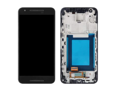 LCD displej (ekran) - LG Nexus 5X/H790+touch screen crni+frame.