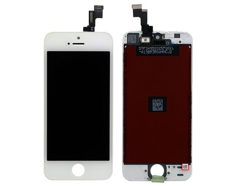 LCD displej (ekran) - Iphone 5S sa touchscreen beli AA-RW.