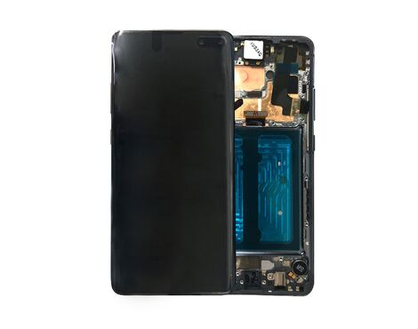 LCD displej (ekran) - Samsung G977/Galaxy S10 5G+touch screen black (crni) Service Pack ORG.