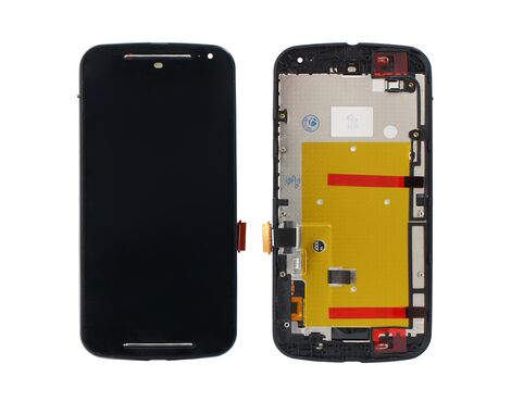 LCD displej (ekran) - Motorola MOTO G2+touch screen crni+frame.