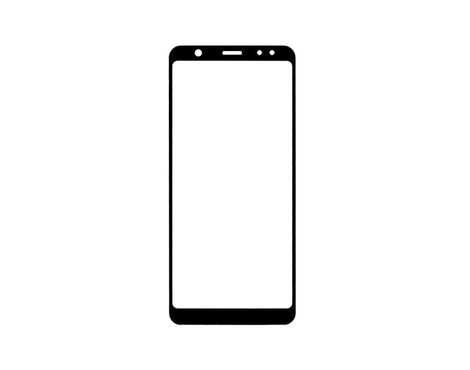 Staklo touchscreen-a - Samsung A605/Galaxy A6 Plus 2018 crno.