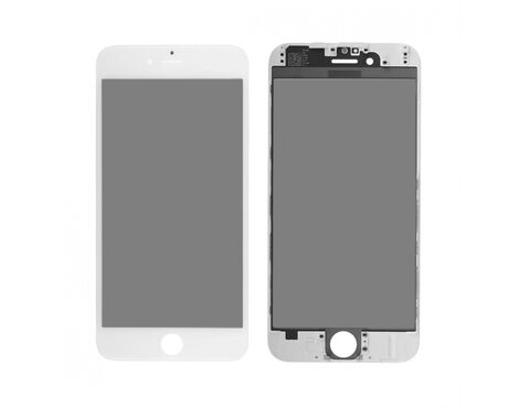 Staklo touchscreen-a+frame+OCA+polarizator - Iphone 6 4,7 belo CO.