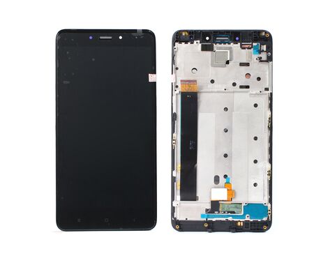 LCD displej (ekran) - Xiaomi Redmi Note 4+touch screen crni+frame.