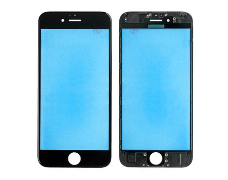 Staklo touchscreen-a+frame - Iphone 6S 4,7 crno AAA.