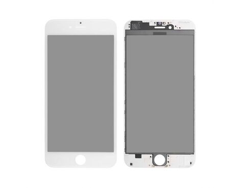 Staklo touchscreen-a+frame+OCA+polarizator - Iphone 6 plus 5,5 belo HM.